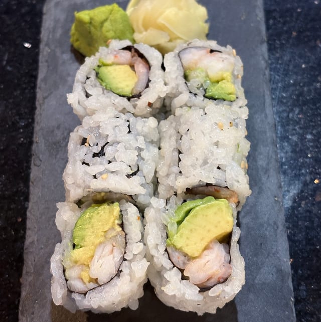 Shrimp Avocado Roll.