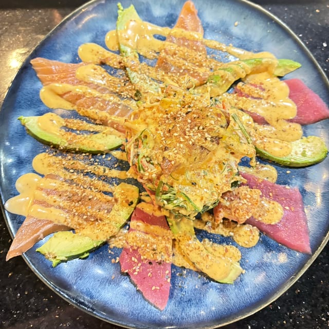 Ninja Sashimi Salad.