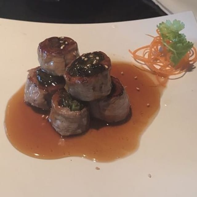 Beef Negimaki.