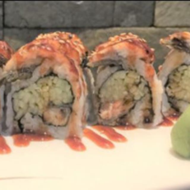 Eel on Eel Roll.