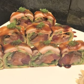Christmas Sashimi Roll